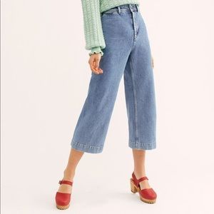 Free people. Devon Wide-Leg Jeans